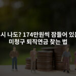 혹시 나도? 174만원씩 잠들어 있는 미청구 퇴직연금 찾는 법