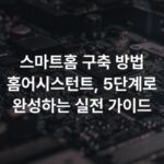 스마트홈 구축 방법 홈어시스턴트, 5단계로 완성하는 실전 가이드